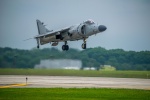 Art Nalls hovering the Sea Harrier at Rockford, Illinois June 2015