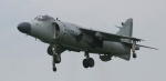 Sea Harrier hovering